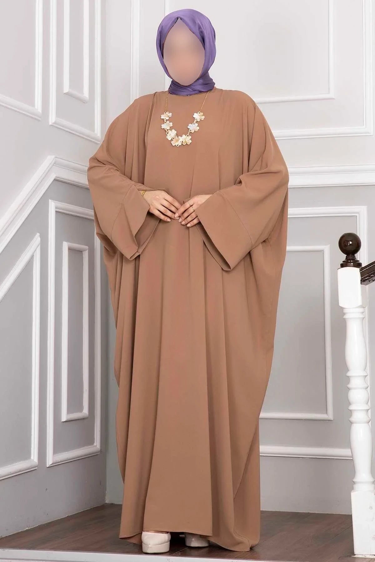 Ceyda Hijab Abaya Cappuccino