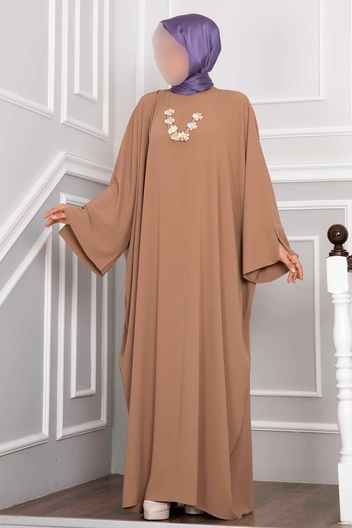 Ceyda Hijab Abaya Cappuccino