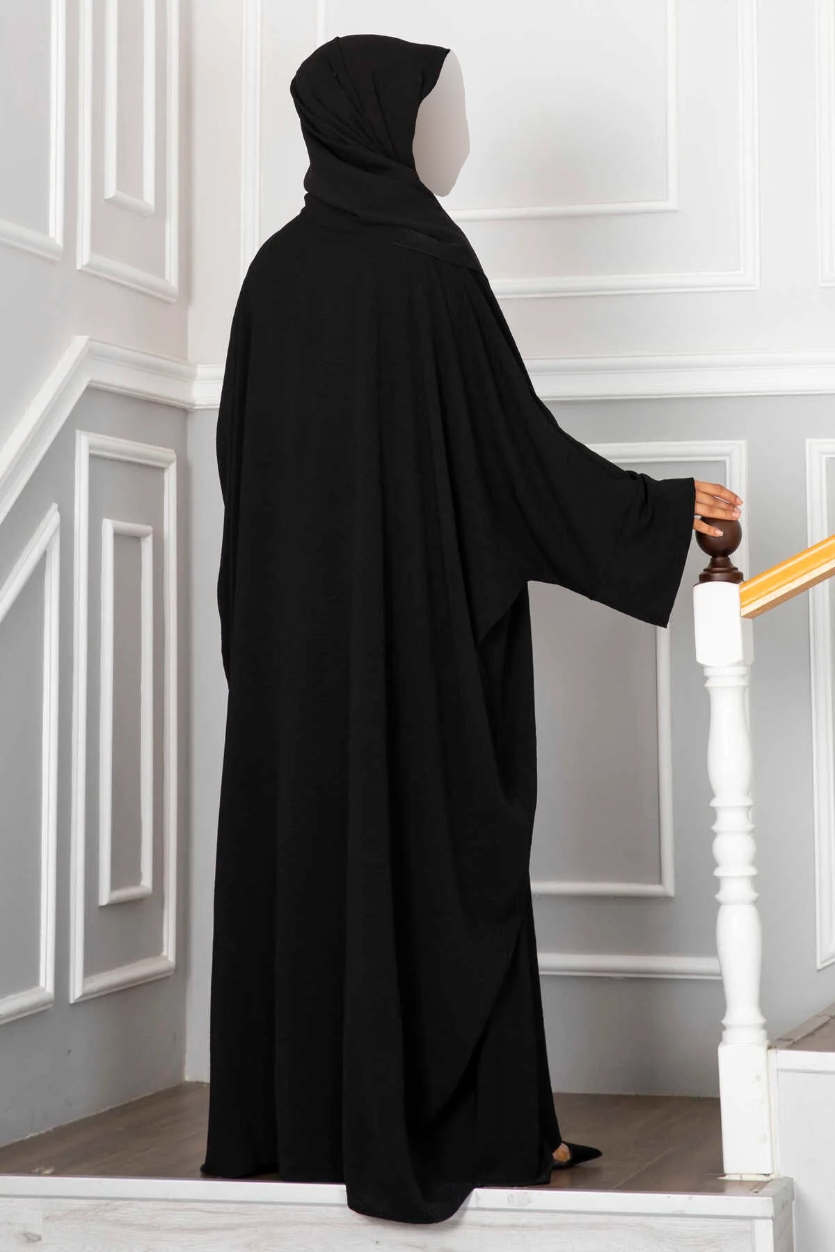 Ensemble hijab et abaya Leyli noir